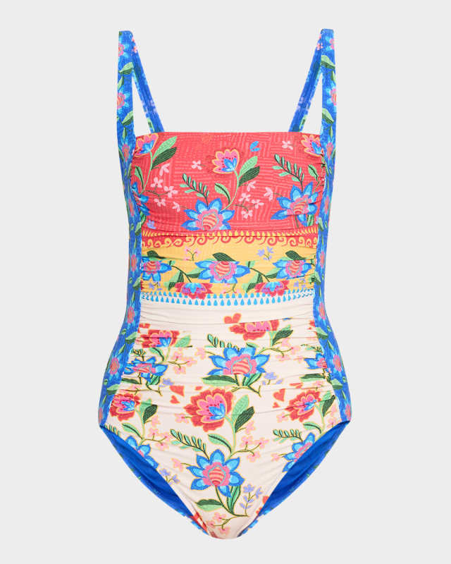 Roumba Roo Ruched One-Piece Swimsuit